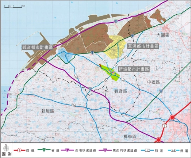 新坡,新坡都市計畫圖,埜揚機構